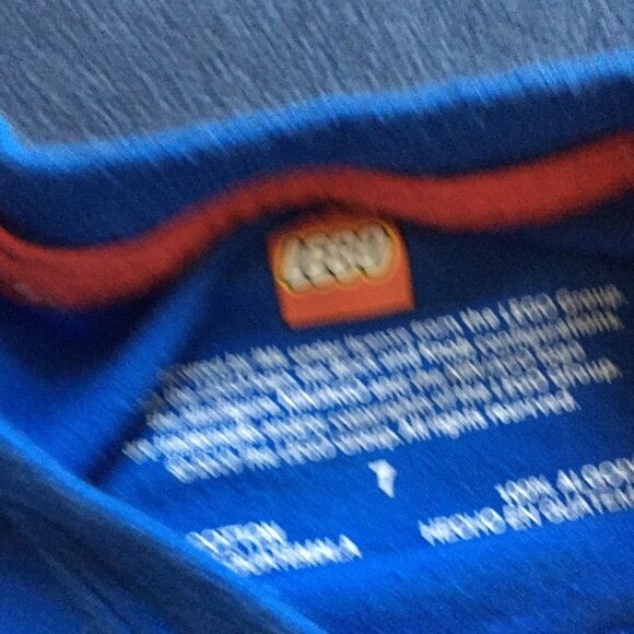 Lego Ninjago Boys T-Shirt Blue 7T - Picture 3 of 3